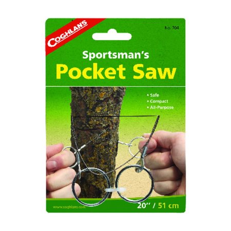 COGHLANS Sportsman's Pocket Saw Silver Camp Saw 6.5 in. H X 1/2 in. W X 20 in. L 704